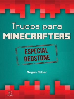 cover image of Minecraft. Trucos para minecrafters. Especial Redstone